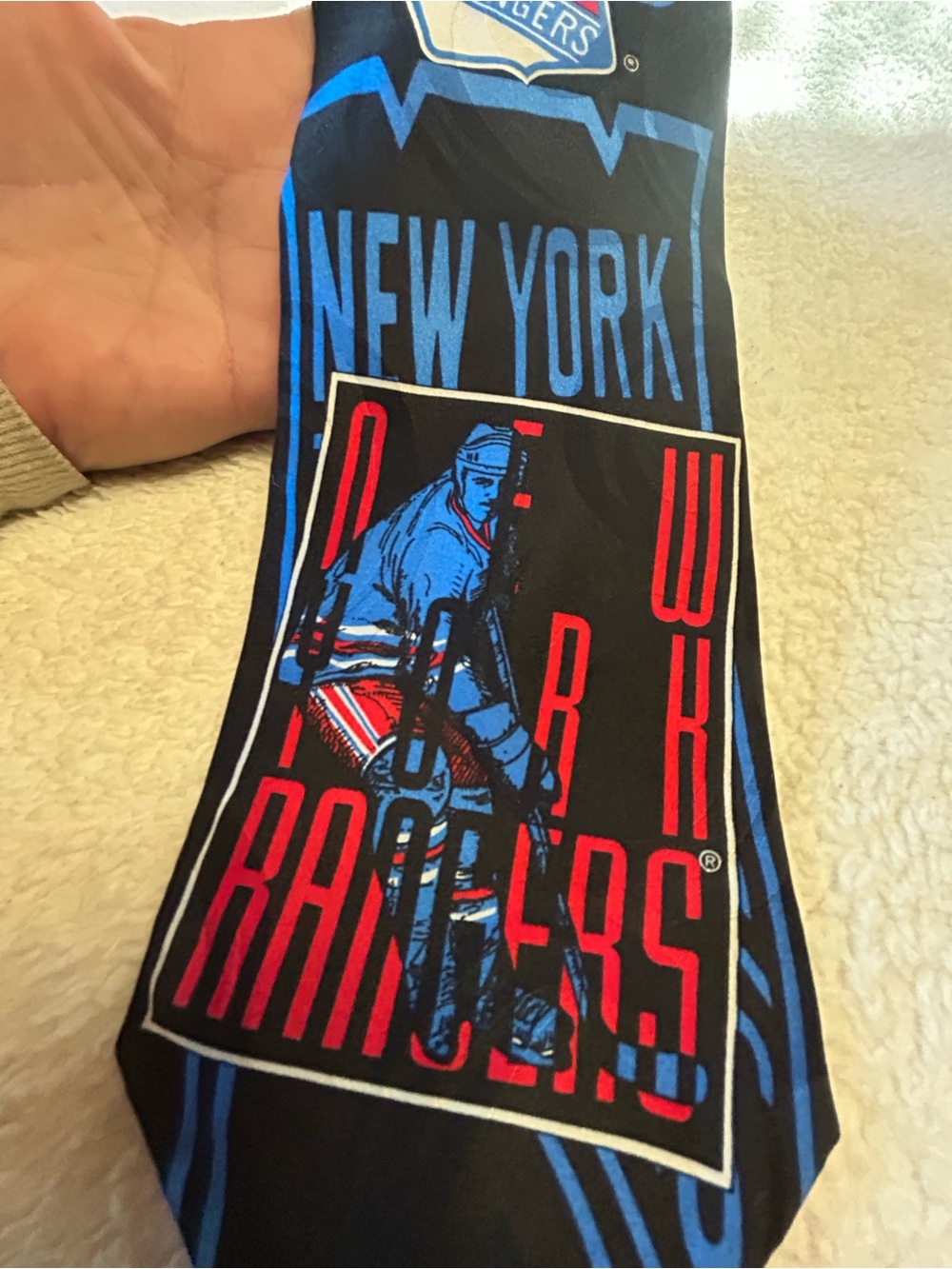 Vintage New York Rangers Necktie